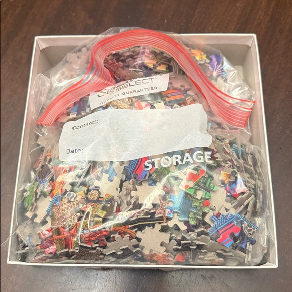 Buffalo Aimee Stewart The Family Campsite Puzzle. 1000 pieces.  Complete/ poster - Picture 7 of 7